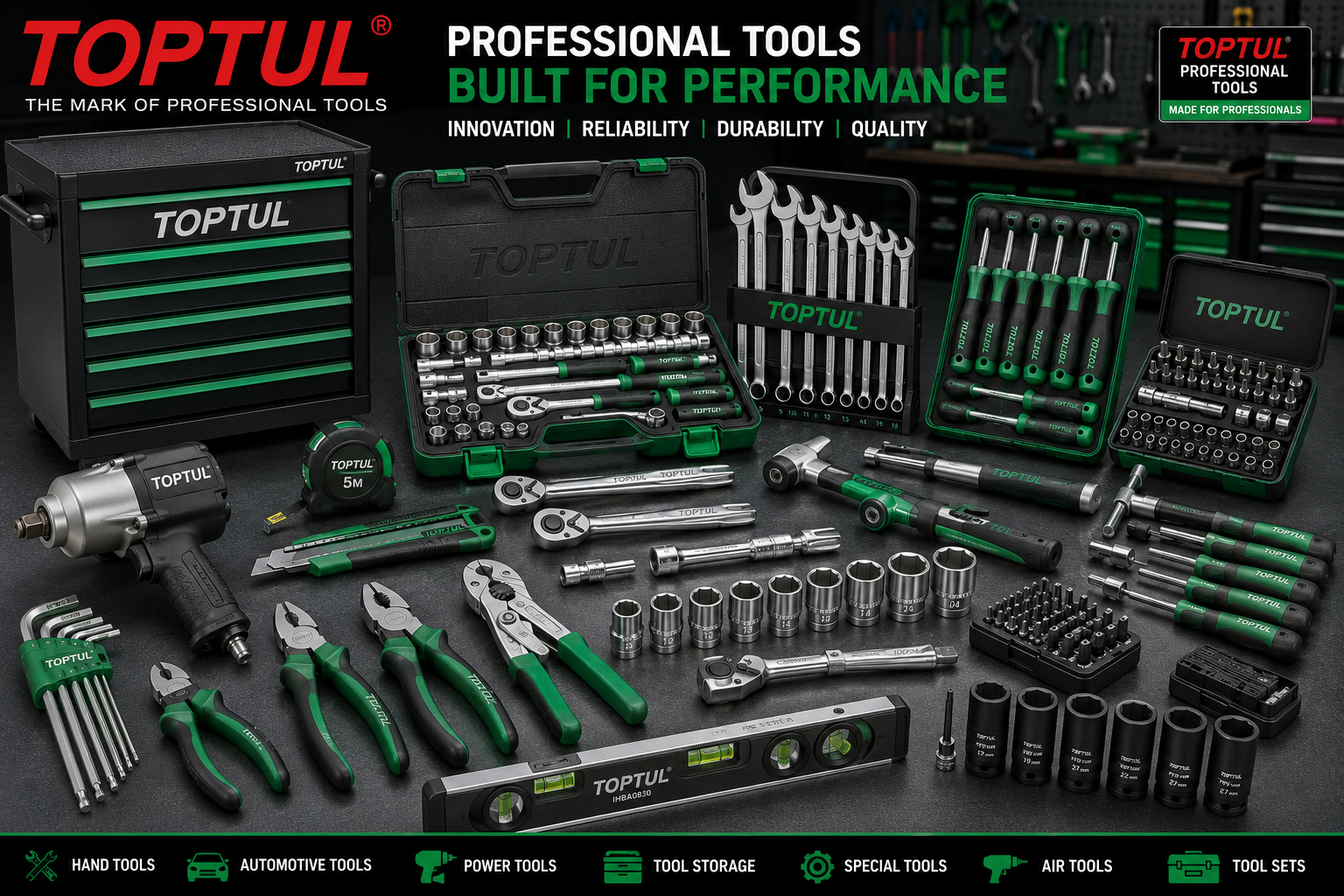 TOPTUL Tools Supplier in Pune, Maharashtra & India