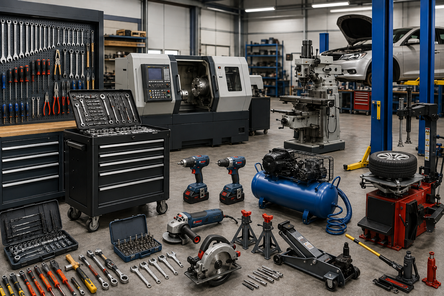 Industrial Workshop Equipment