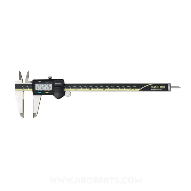 Mitutoyo 500-177-30 ABSOLUTE Digimatic Digital Caliper 200mm / 8", Carbide OD & ID Jaws with SPC Output