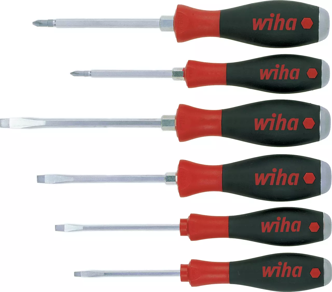 WIHA 21250 SoftFinish® 6-Piece Impact Screwdriver Set