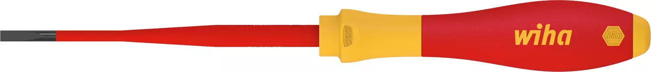 Wiha 35391 5.5 x 125mm VDE Screwdriver | SoftFinish slimFix