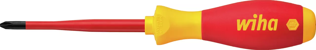 Wiha 35394 SoftFinish Electric slimFix PH2 x 100 mm VDE Screwdriver