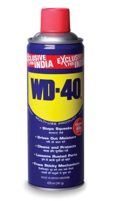 WD-40 Multipurpose Spray, Rust Remover, Lubricant & Cleaning Agent 420ml (341g)