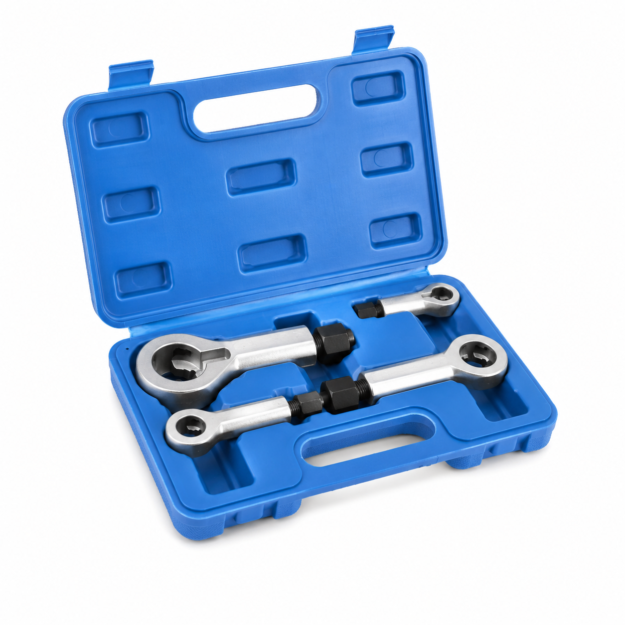 HOGERT HT8G407 Set of cutters for nuts 9~27mm 4 cz.