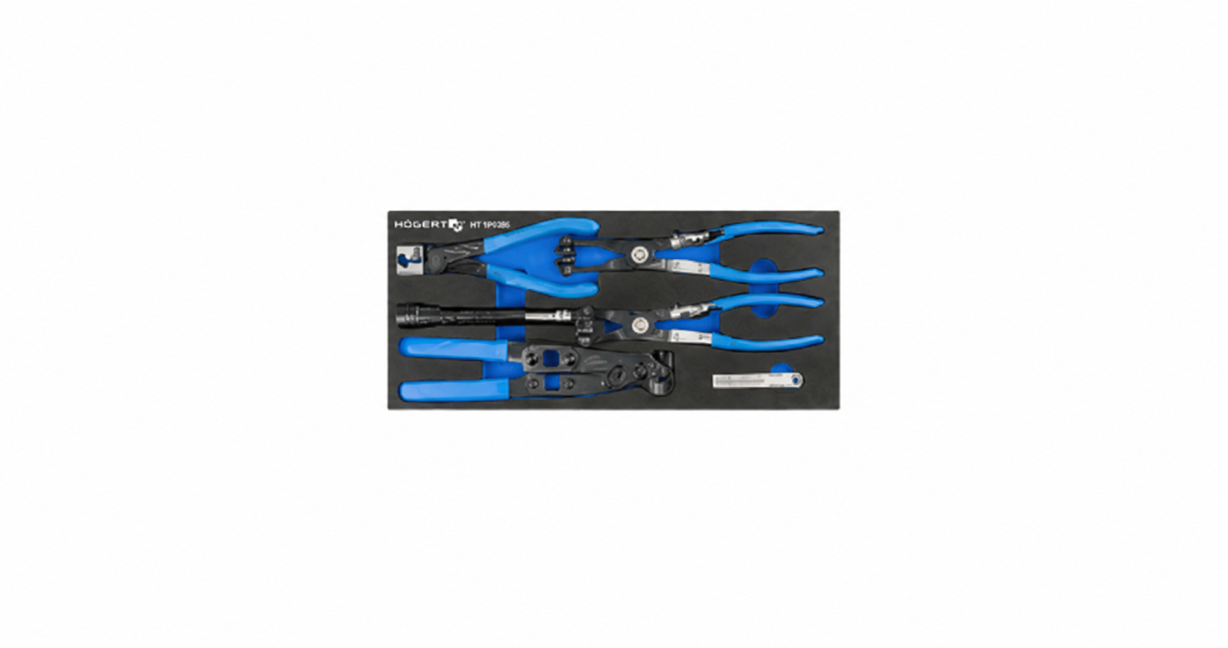 HOGERT HT7G163 Pliers for crimping bands 5 pcs.