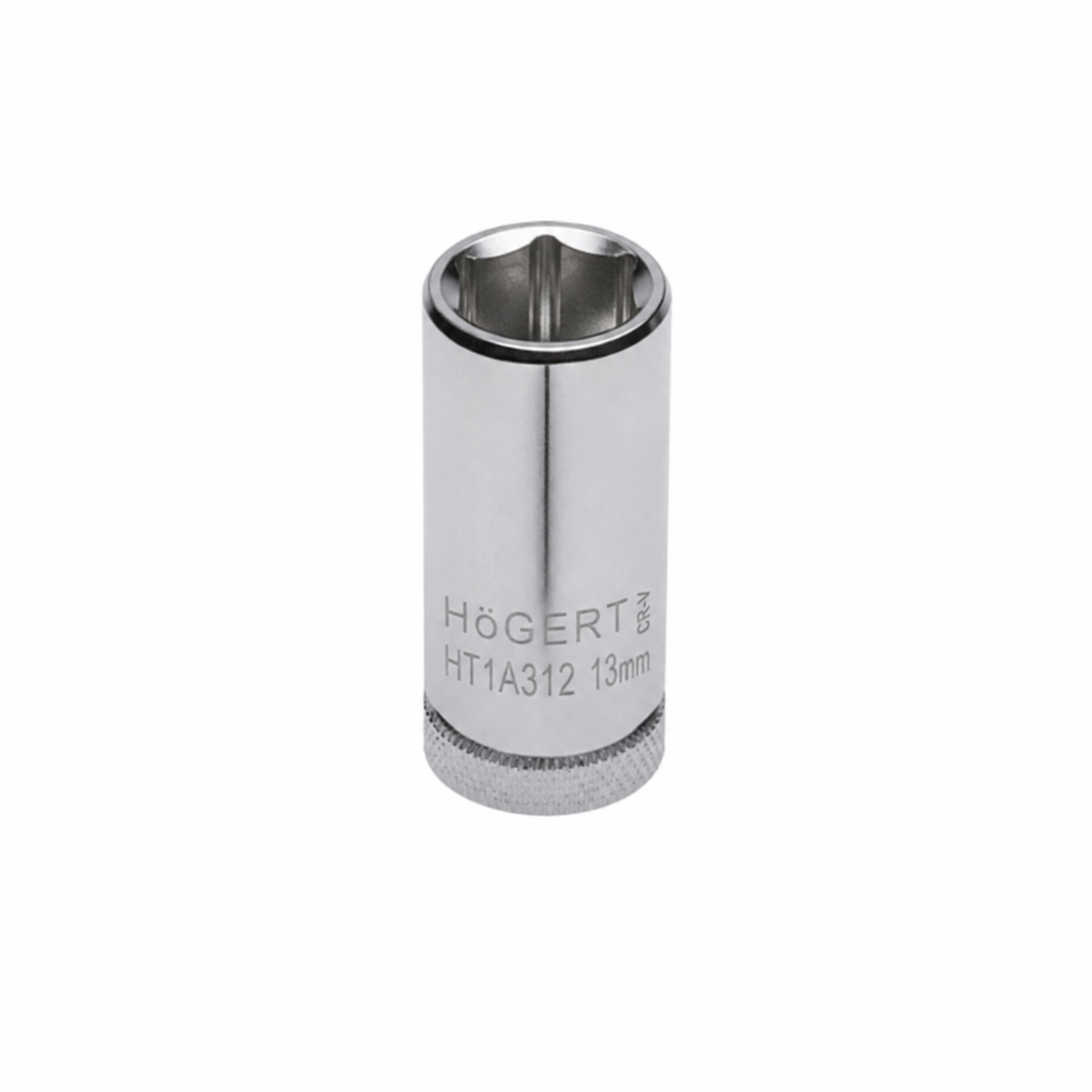 "HOGERT HT1A009 Socket 1/4"", hexagon metric, 9 mm, CrV50BV30, DIN 3124, AS-drive"