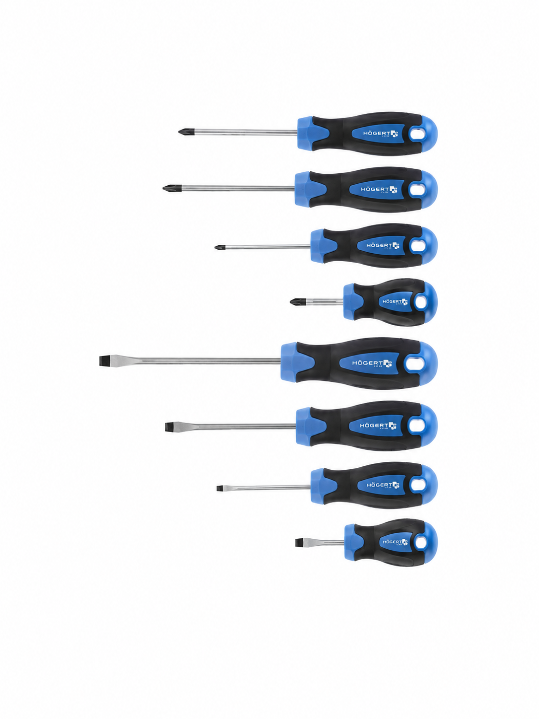 HOGERT HT1S096 Screwdrivers set 8 pcs. S2
