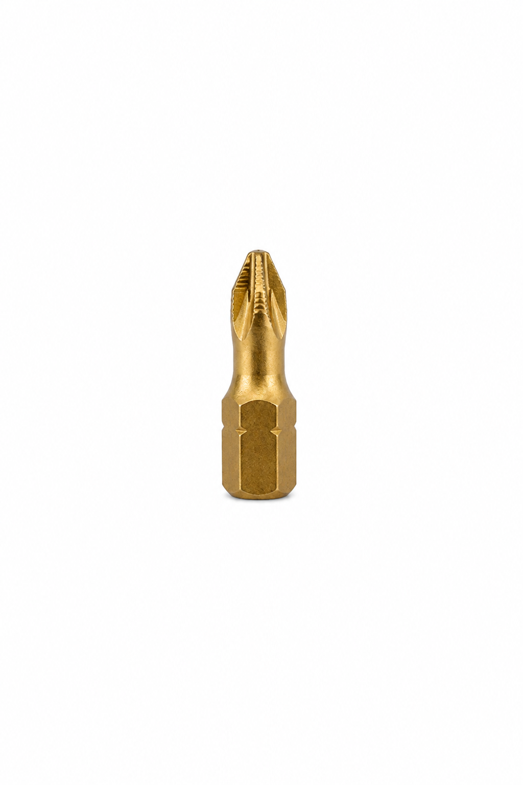 "HOGERT HT1S384 Screwdriver bit, PZ1 25 mm S2 steel, titanium coated, 5- piece blister"