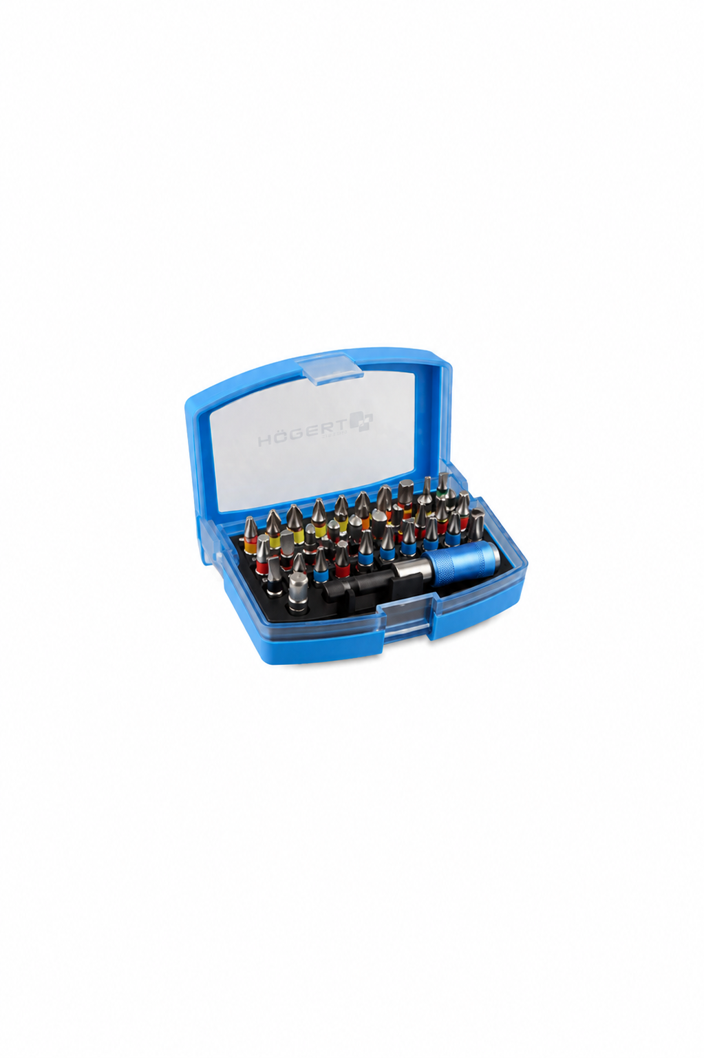 HOGERT HT1S400 32-piece screwdriver bits set, S2 steel