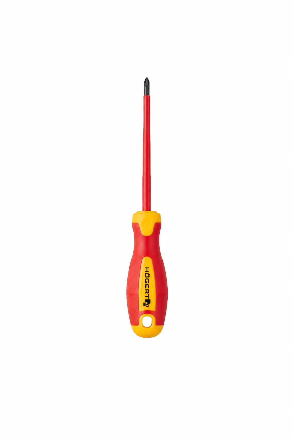 HOGERT HT1S904 Insulated slotted screwdriver 4 x 100 mm, 1000 V, S2 steel