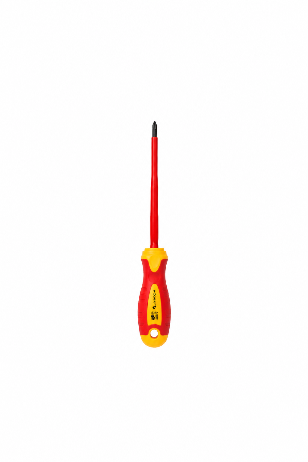 HOGERT HT1S940 Insulated screwdriver PZ0 60 mm, 1000 V, S2 steel