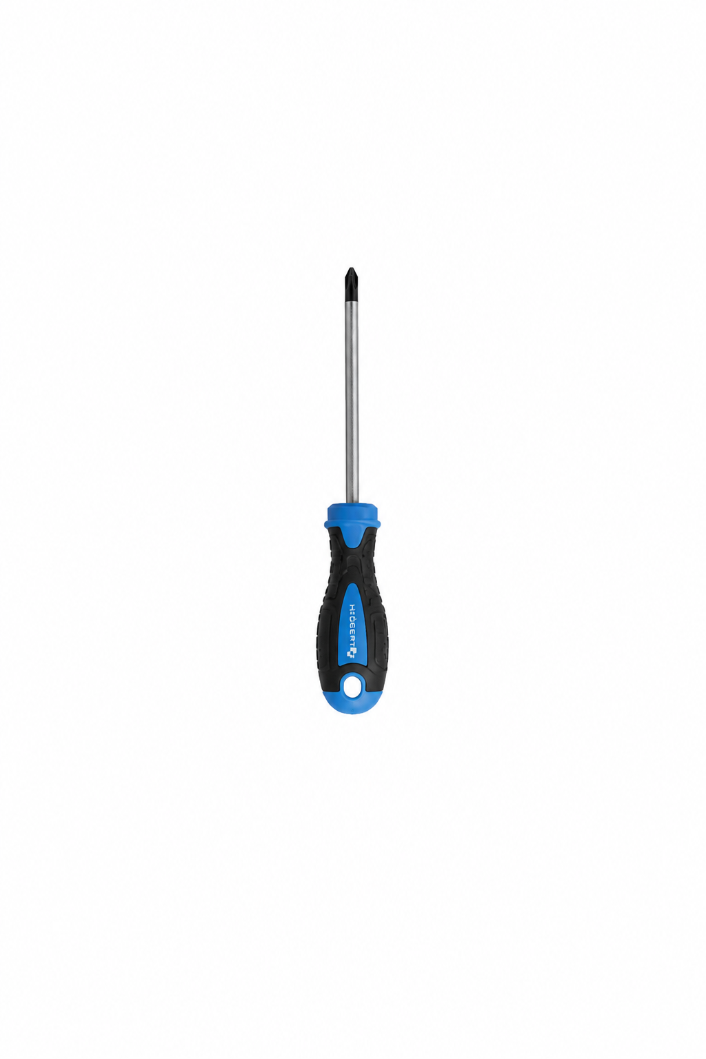 "HOGERT HT1S962 Insulated slotted screwdriver 5.5x125 mm, 1000 V, CrMo steel"