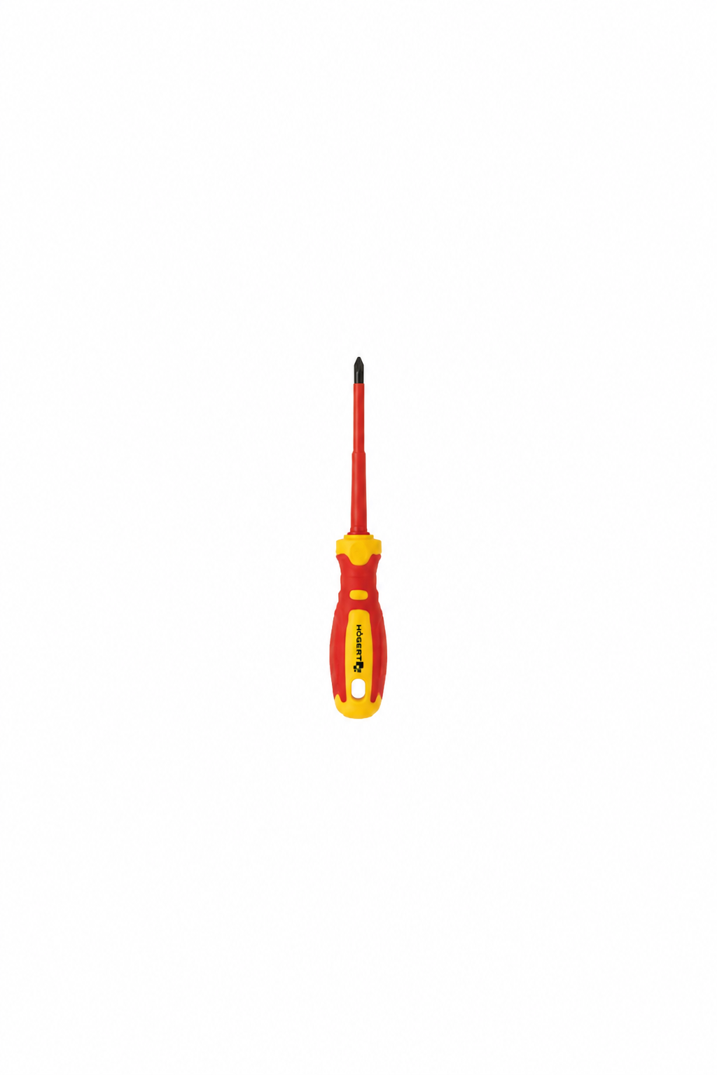 "HOGERT HT1S976 Terminal screwdriver, PZ1/SL5 100 mm, 1000 V, CrMo steel"