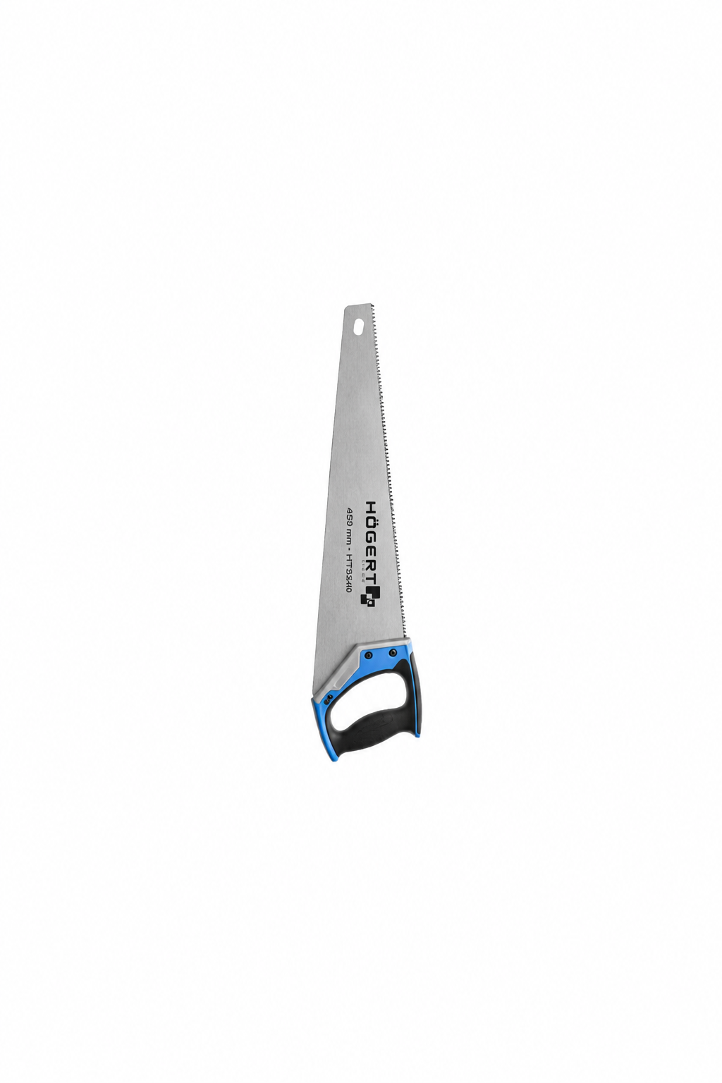 HOGERT HT3S204 Hand saw 450 mm, 7 TPI, three-sided razor teeth